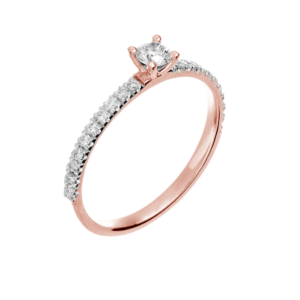 Gyémánt gyűrű rose Osigem-Responsible Jewellery Council-Forever unique