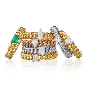 Gyémánt gyűrű mini groumette Osigem-Responsible Jewellery Council-Forever unique