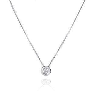 Gyémánt nyaklánc fehér Osigem Responsible Jewellery Council