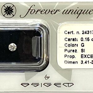 Gyémánt 015ct 243176 Osigem-Responsible Jewellery Council-Forever unique
